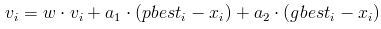 Inertia Weighted PSO